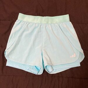 BCG - Girl’s Athletic Shorts - M (8-10) - Blue